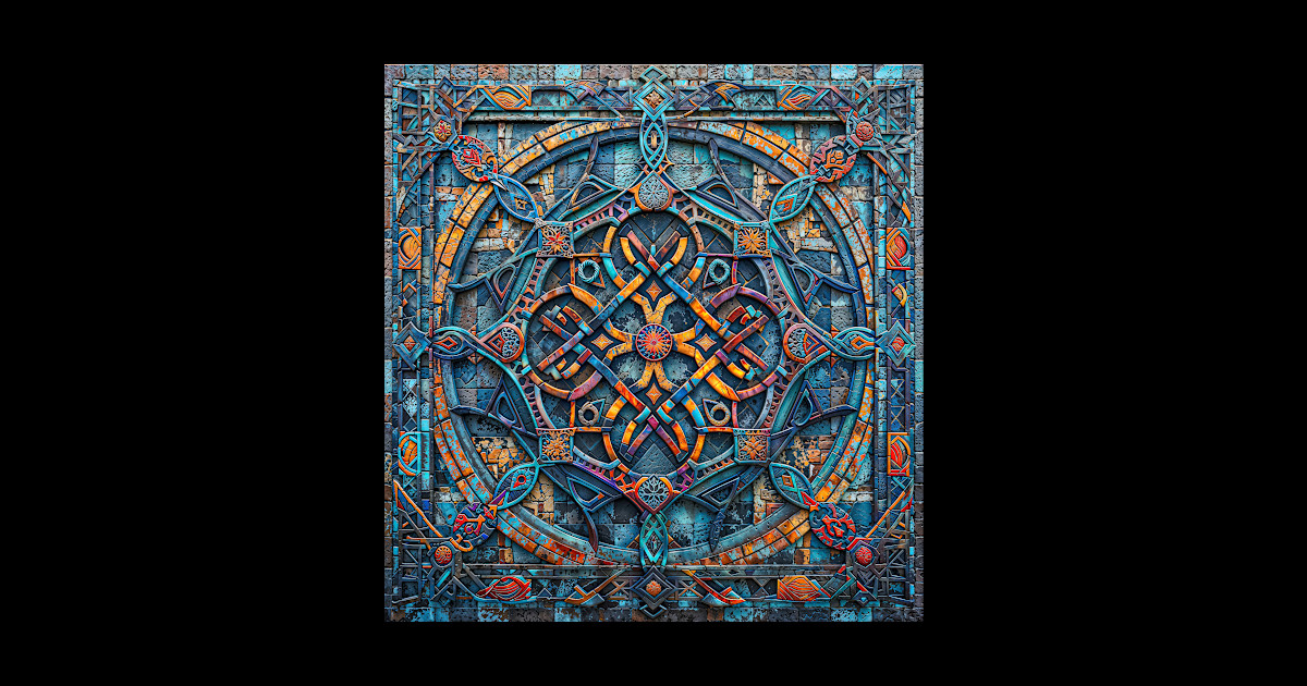 Interlocking Abstract Geometric Figures Dimensions - Abstract Figure ...