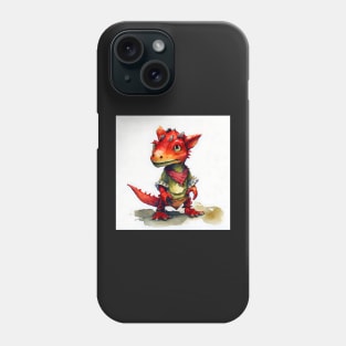 Cute Watercolor Kobold Phone Case