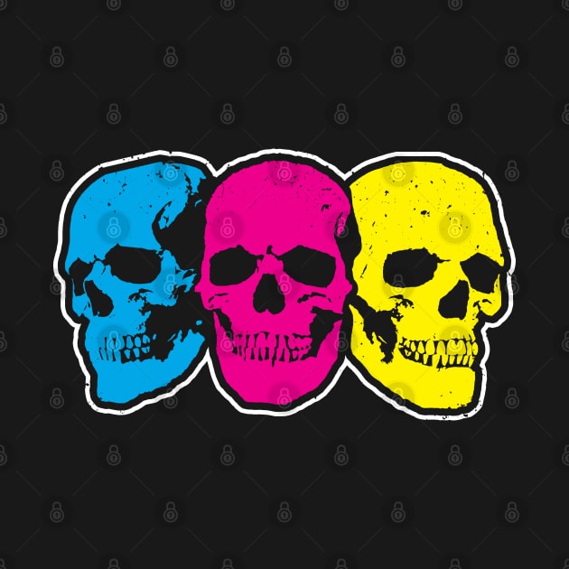 CMY Skulls by VOLPEdesign