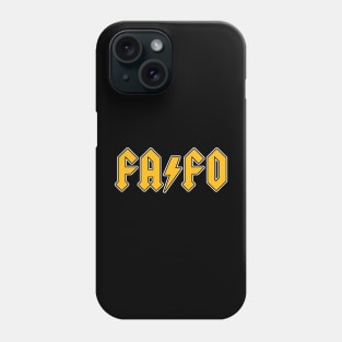 FAFO AC/DC Parody Dewalt yellow design Phone Case