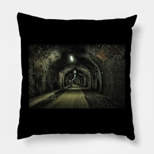 Cressbrook Tunnel, Monsal Trail, Peak District, Derbyshire Pillow