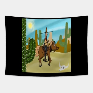 cactus cowboy Tapestry