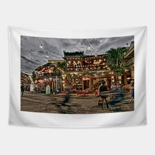 Hoi An - city in Vietnam - at twilight Tapestry