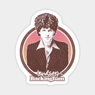 Lindsey Buckingham // Retro Style Fan Design Magnet