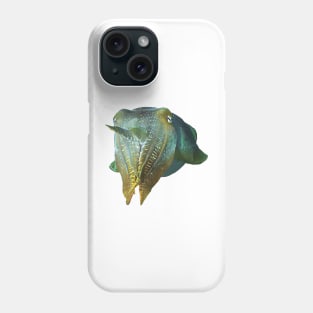 Octopus | Underwater Art iridescent sepia | Phone Case