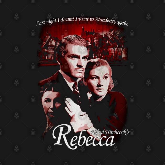 Hitchcock's Rebecca Inspired Design by HellwoodOutfitters