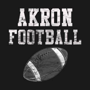 Vintage Akron Football T-Shirt