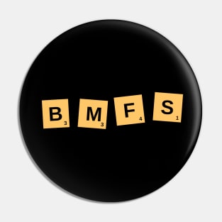 BMFS Scrabble Points Pin