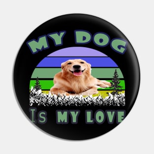 Dogs loves Pin