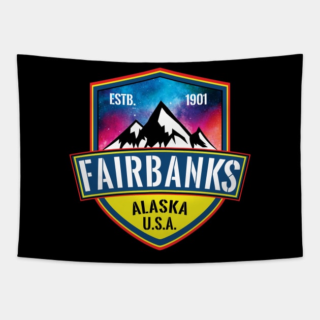 Fairbanks Alaska Tapestry by heybert00