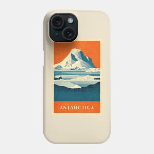 Antarctica Retro Travel Phone Case