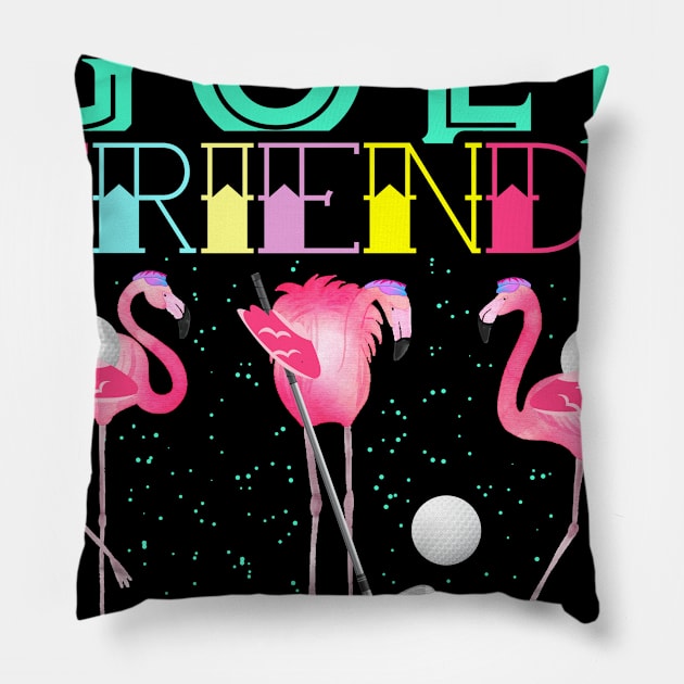 We'Re More Than Just Golf Friends Pillow by Tee__Dot