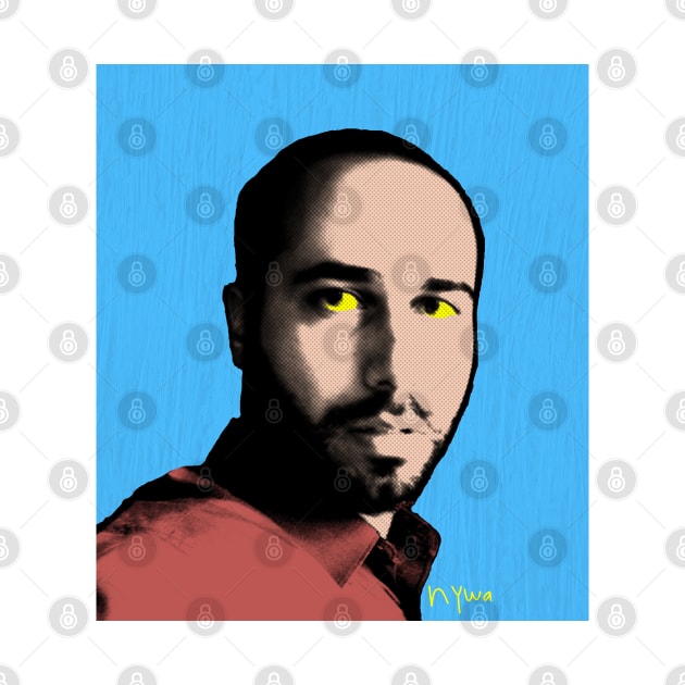 SEXY FUNNY BOY - Pop art colors - boy by NYWA-ART-PROJECT