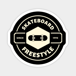 Skate freestyle X planche2 Magnet