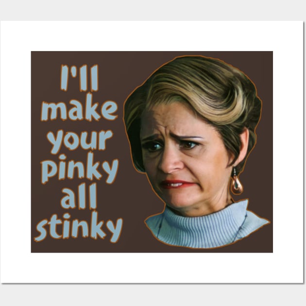 Tiny strangers With Candy Gerri Blank Print 