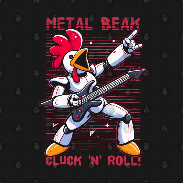 Metal Beak Cluck 'n' Roll! by Lima's