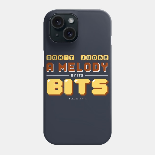 Don't Judge A Melody By Its Bits Phone Case by The Soundtrack Show