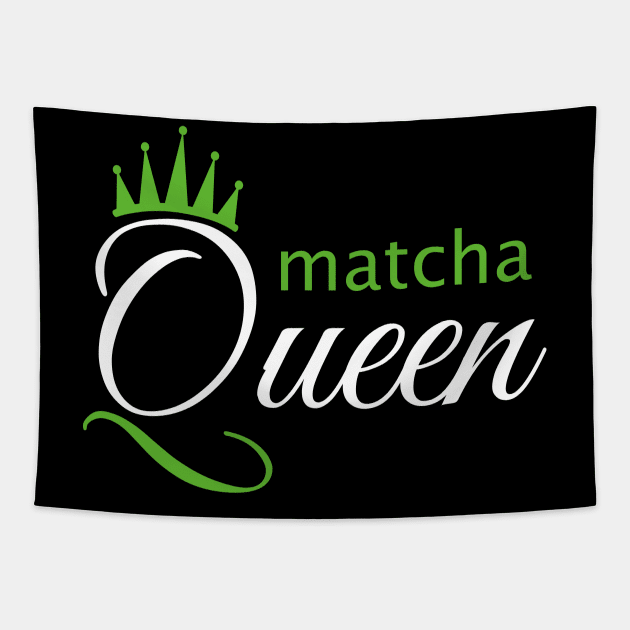 Matcha Tea Queen Tapestry by Korry