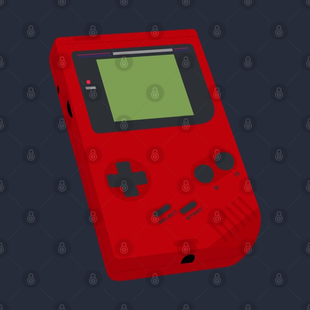 Retro Handheld Red by turpinator