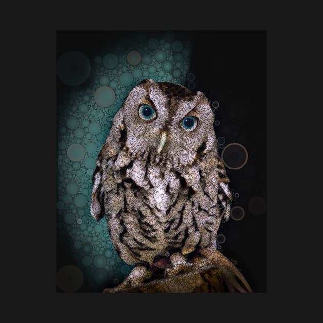 Owl Digital Art Design by PhotoArts
