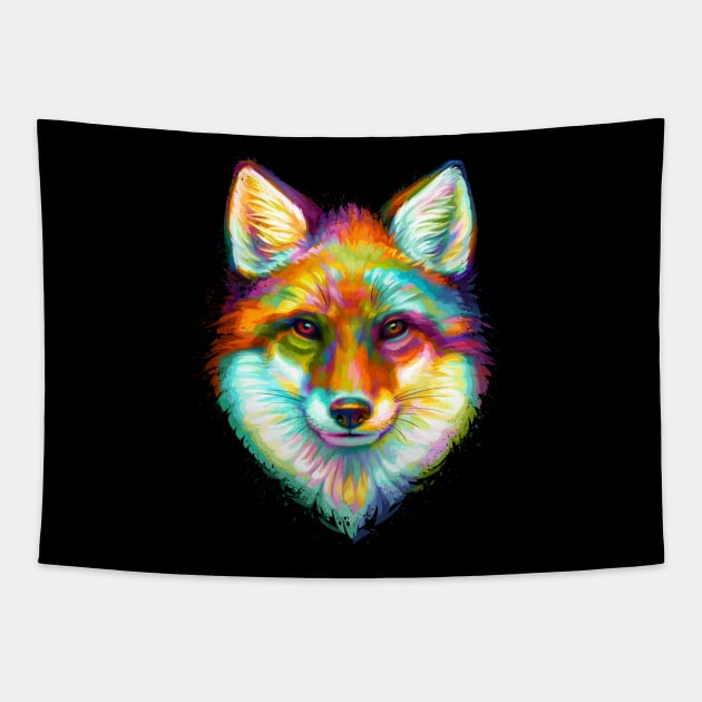 Fox Tapestry by stonemask