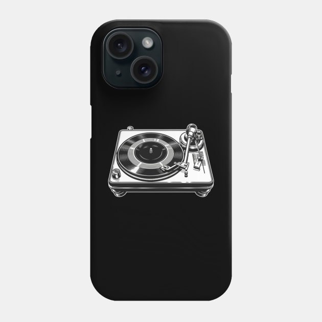 Turntable Phone Case by Aldrvnd