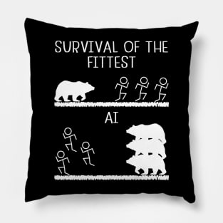 Survival of the Fittest vs AI Pillow