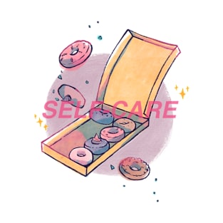 Self-Care Series - Doughnut Box T-Shirt