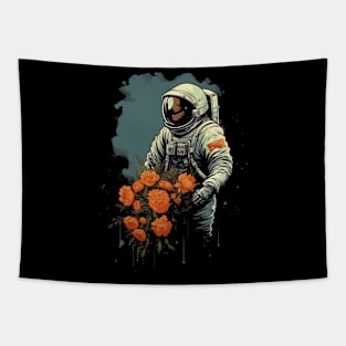 Space Bloom Tapestry