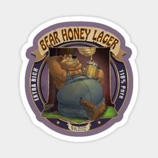 Bear Honey Lager Magnet