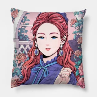 Rose garden Pillow