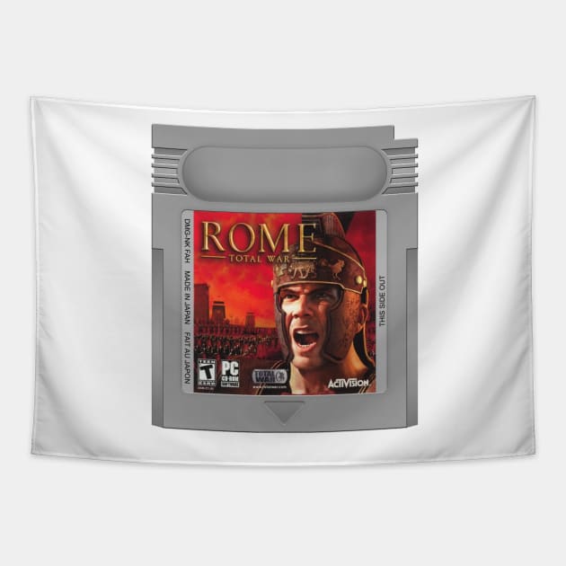 Rome Total War Game Cartridge Tapestry by PopCarts