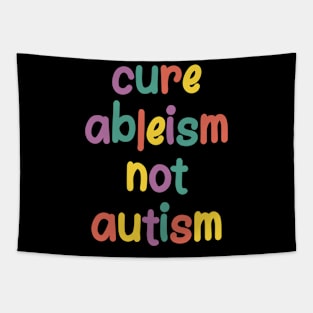 Cure Ableism Tapestry