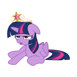 Exhausted Princess Twilight Sparkle T-Shirt