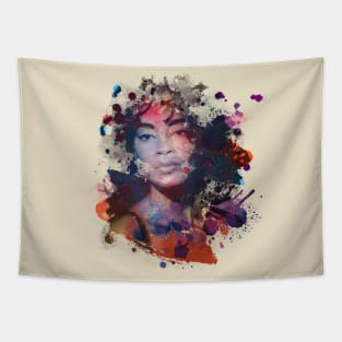 Jody Watley | Want You 1991 - Watercolor Illustration Tapestry