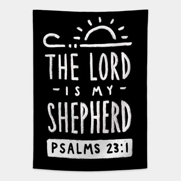 The Lord Is My Shepherd Tapestry by Stone & Sling