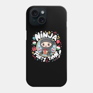 Cute Birthday Ninja Phone Case