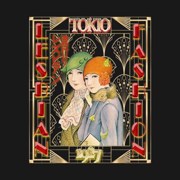 Lesbian fashion Tokio roaring twenties art deco - japanese by irresolute-drab