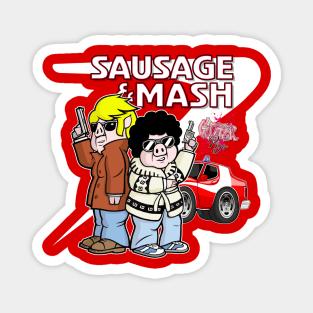 Gutter Pigs Sausage & Mash Magnet