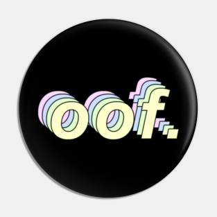 Oof Roblox Sound Pins And Buttons Teepublic - roblox oof button l