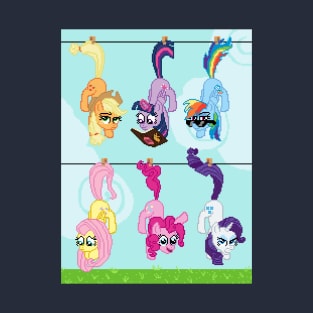 Hanging Pixel Ponies T-Shirt