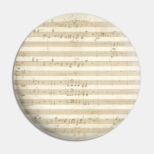 Mozart | Symphony 5 | Amadeus Mozart original manuscript score Pin by Musical design