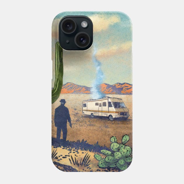 Walter White Breaking Bad Phone Case by Aka.V.E