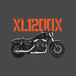 Harley 48 black, sc2 T-Shirt