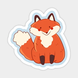 fox illustration Magnet