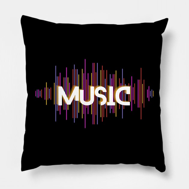 Music - It's my life! Pillow by Patrrrycja