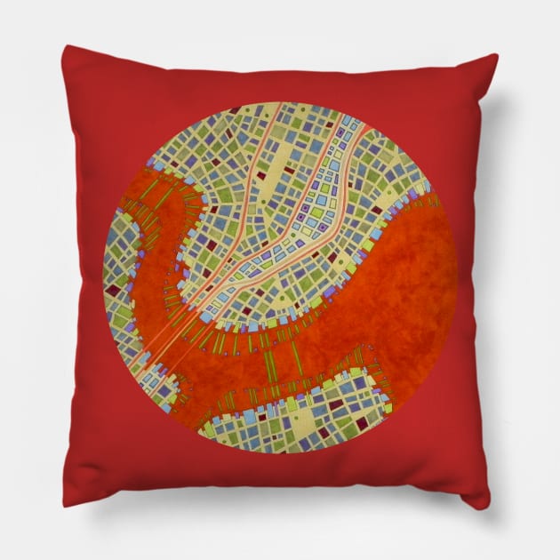 cypher number 13 Pillow by federicocortese