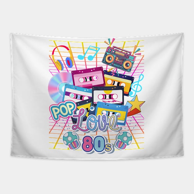 1980s MUSIC LOVERS Tapestry by Dot68Dreamz