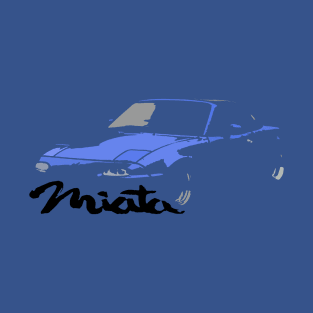 Miata MX5 I NA Blue Cutout T-Shirt