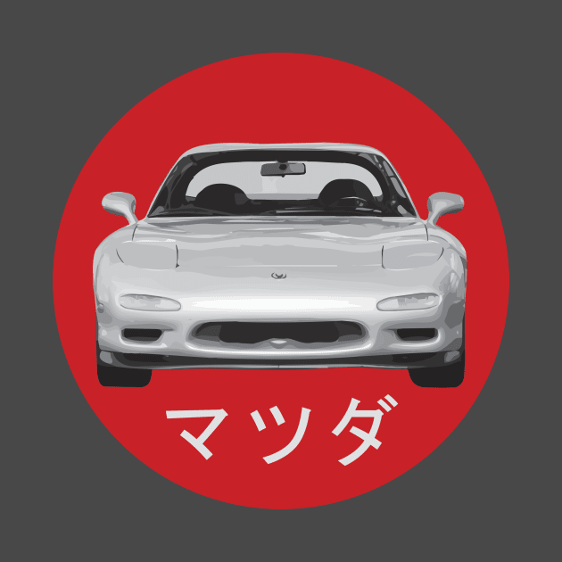 Mazda FD RX-7 - JDM Design by TheAngryHoneyBadger